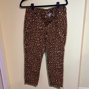Old navy cheetah pixi pant